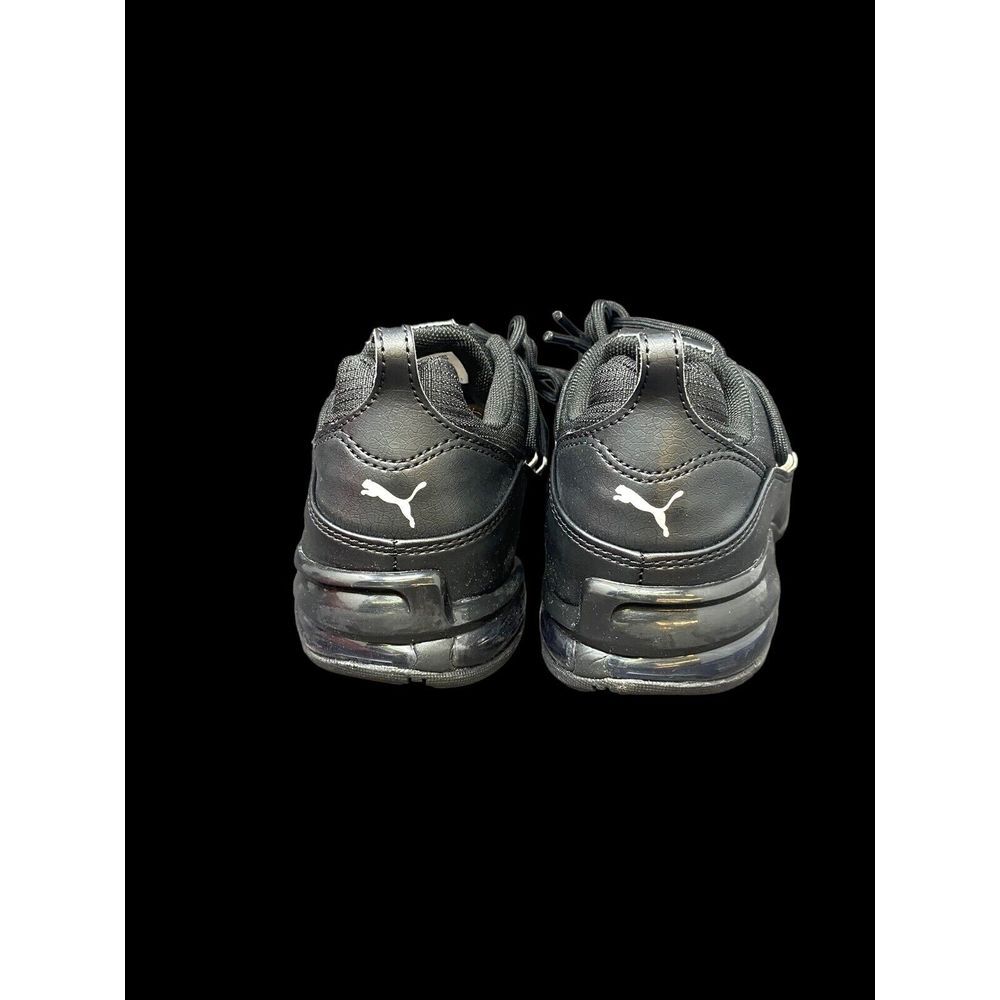 PUMA Cell Regulate PS Toddler - Youth Running Shoes Size 2C‎ Black White NIB - Picture 4 of 9